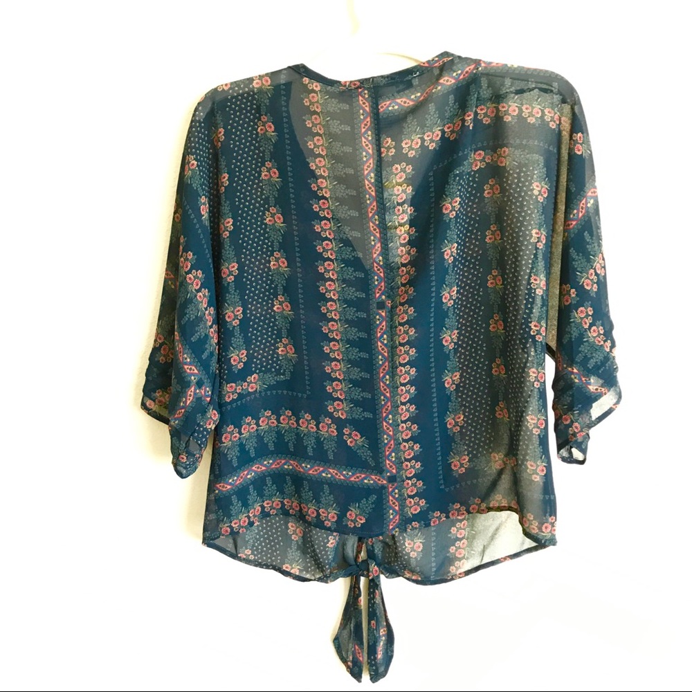American Rag sheer blouse - Picture 6 of 8