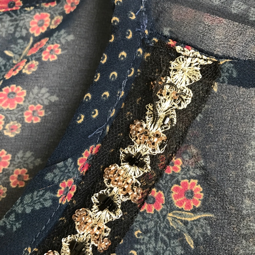 American Rag sheer blouse - Picture 7 of 8