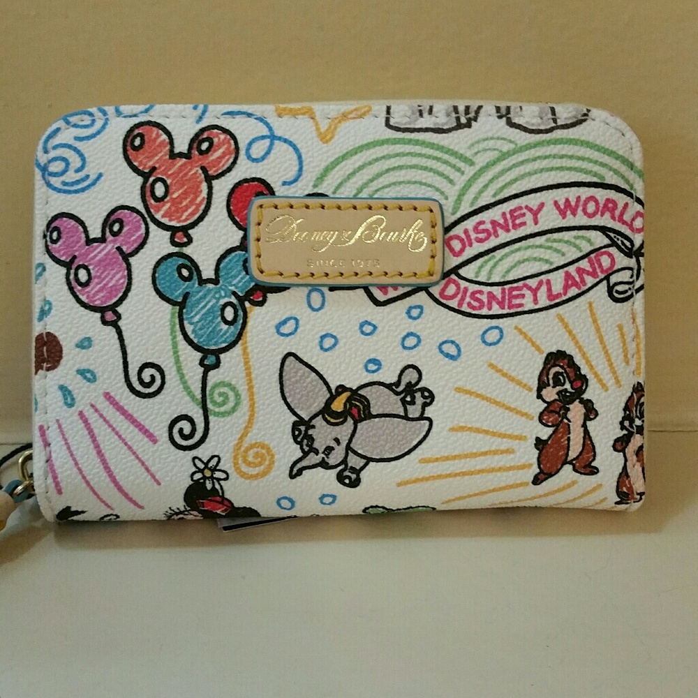 Disney Sketch wallet by Dooney & Bourke
