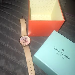♠️Kate Spade♠️ "Eat Cake For Breakfast" Watch💕
