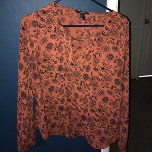 Long sleeve blouse