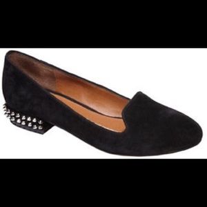 DV by Dolce Vita black suede studded flats size 7