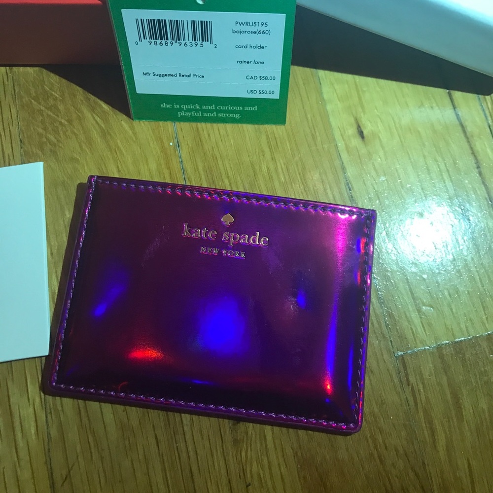 ♠️Kate Spade♠️ Card Holder✨💕 BRAND NEW WITH BOX - Picture 2 of 5