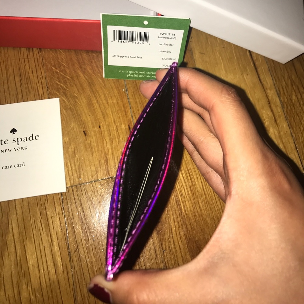 ♠️Kate Spade♠️ Card Holder✨💕 BRAND NEW WITH BOX - Picture 4 of 5