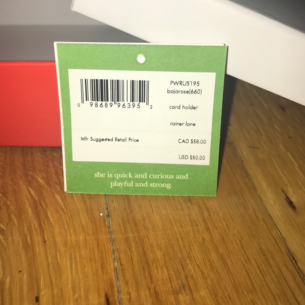 ♠️Kate Spade♠️ Card Holder✨💕 BRAND NEW WITH BOX - Picture 5 of 5