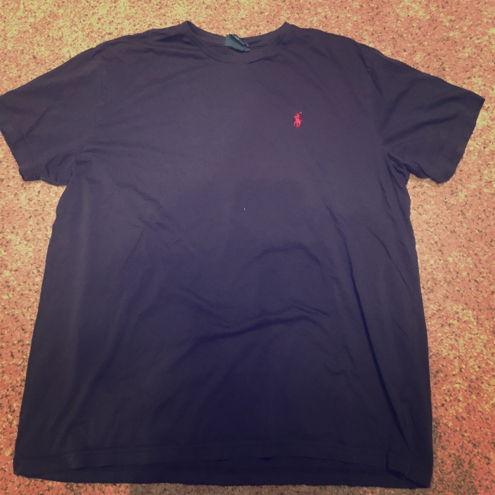 Navy polo shirt