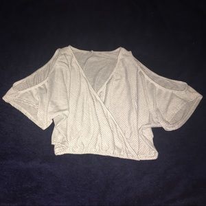 Off the shoulder shirt