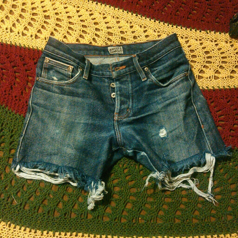 Denim Cutoff Shorts