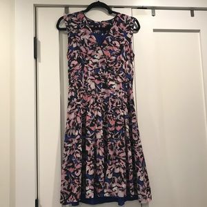 CLOSET CLOSING--J.Crew pink floral silk dress