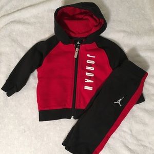 Jordan 18m Zip Up Plus Sweats