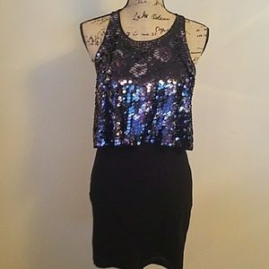H&M sequined dress