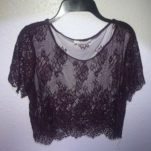 Lace Crop Top