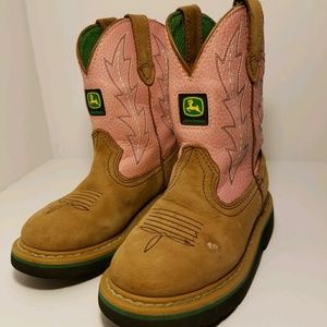 Toddler girls John Deer boots