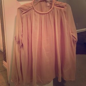 Women's H&M Rose pink top size 8