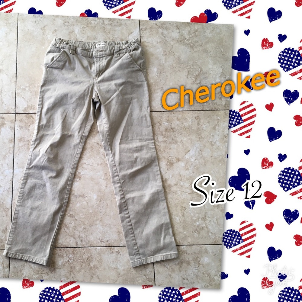 Cherokee NWOT Kids Tomboy Boot Cut Jeans size 12