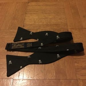 Rugby Ralph Lauren skull and crossbones bow tie