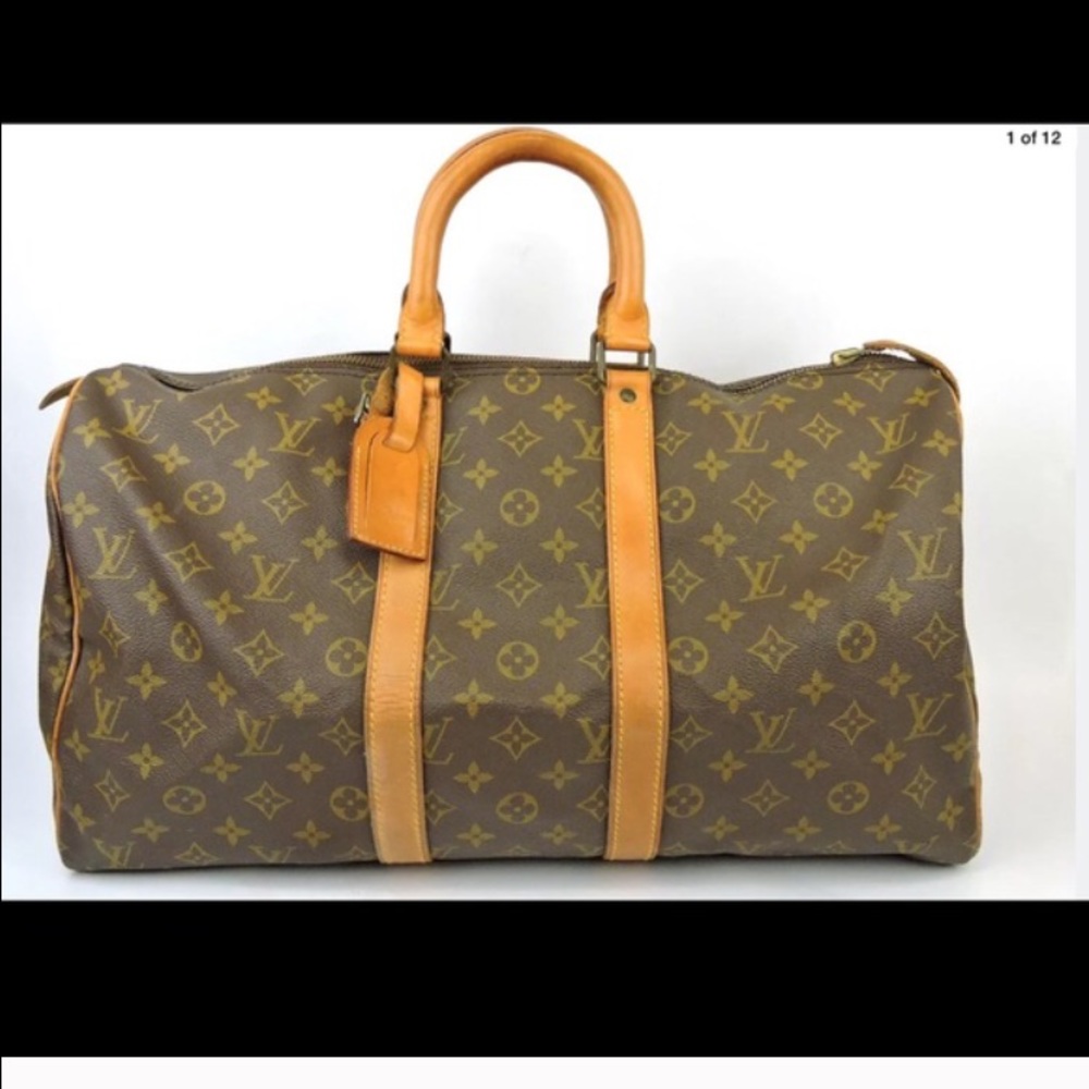 Authentic vintage Louis Vuitton Duffle bag