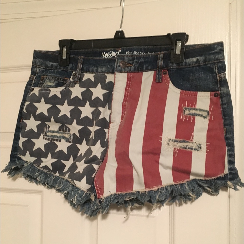 American Flag Shorts