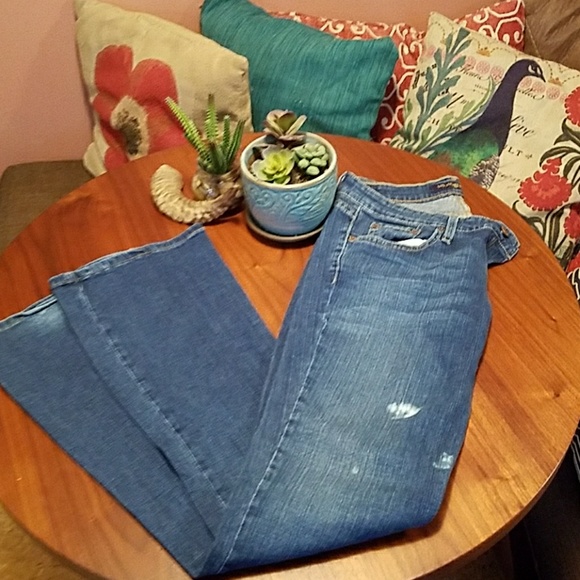 Levi's Denim - Levi "too-super-low" 9 long