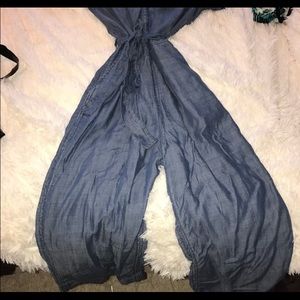 Denim jumpsuit