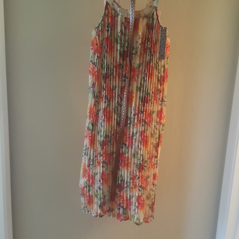 Papaya floral dress