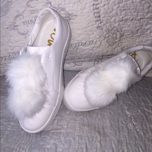 Leya Fur Sneaker size 7.5m