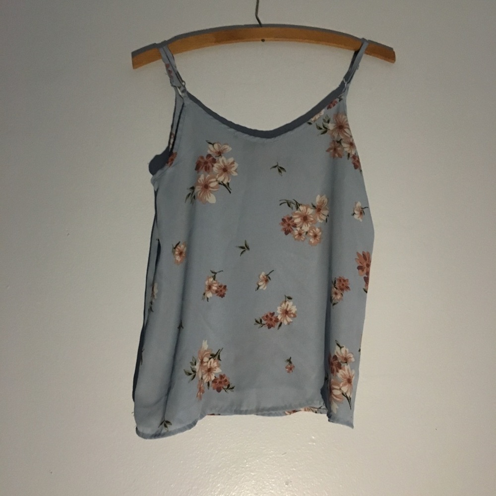 Pastel floral top from forever 21