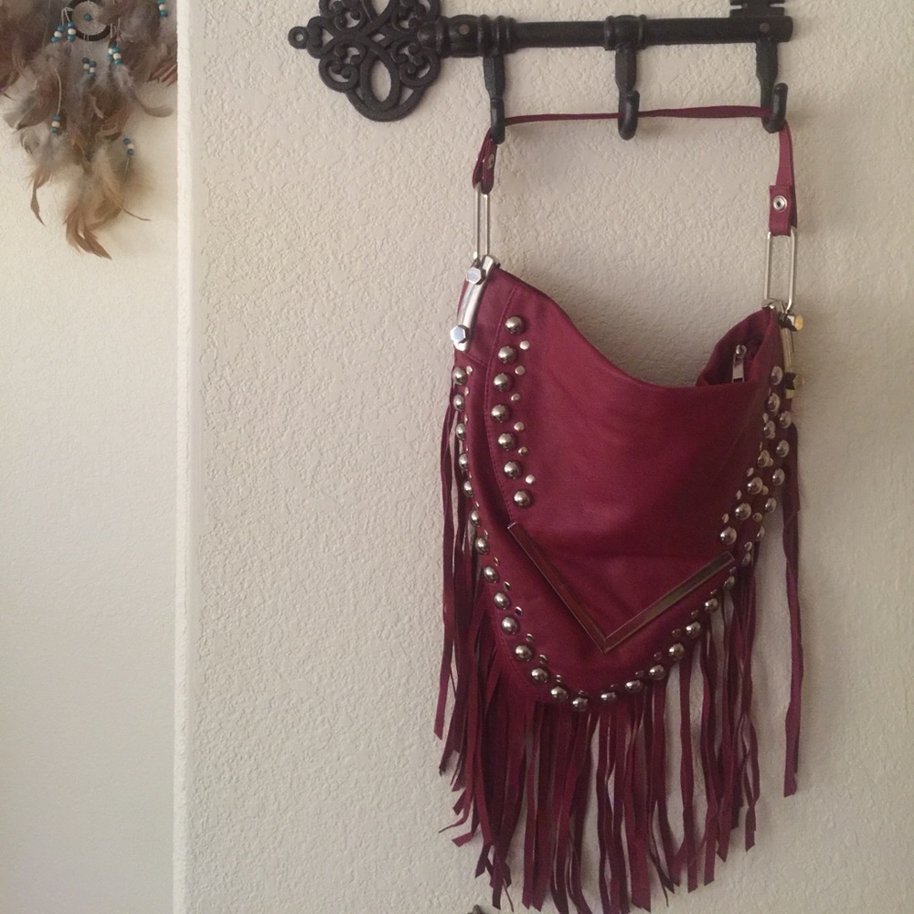 Boho fringe purse