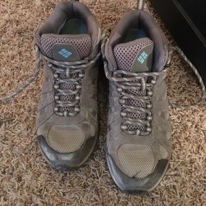 Columbia Women's Grey Hiking Shoes