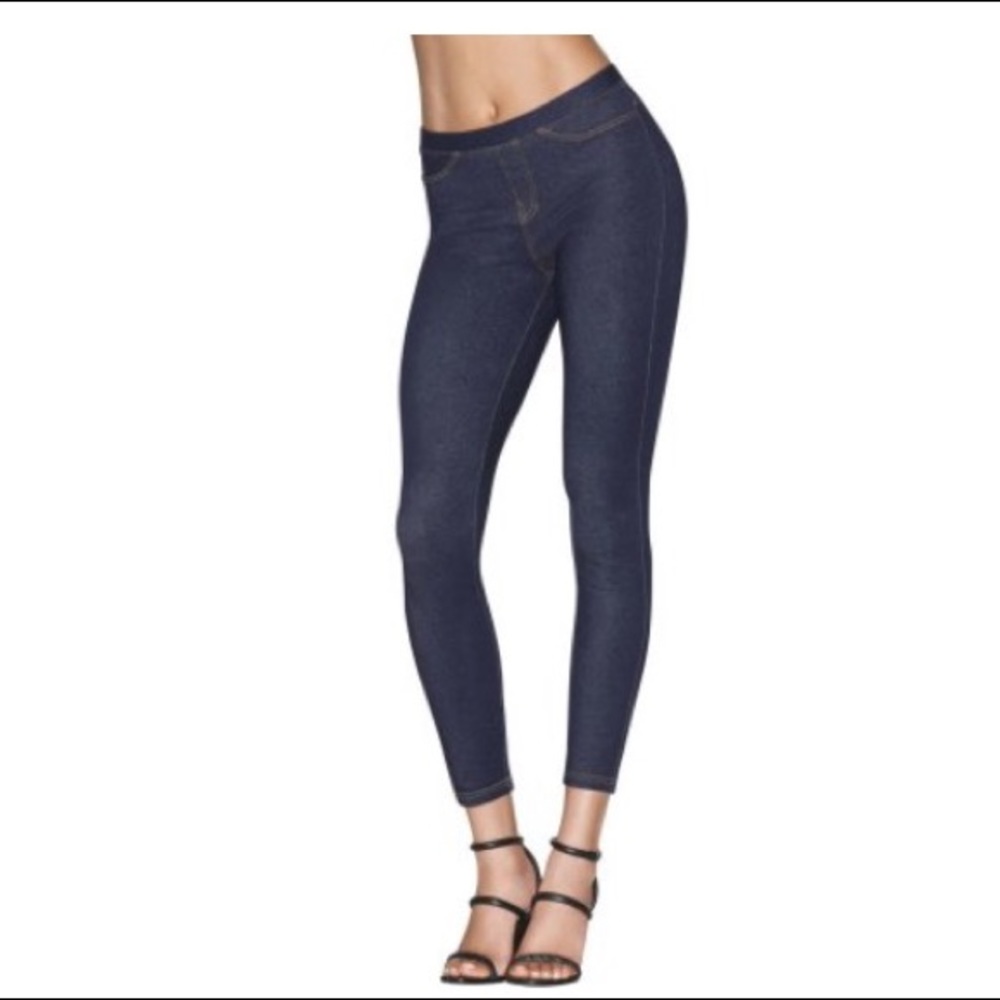 Jean Leggings Large (12-14). Indigo blue.