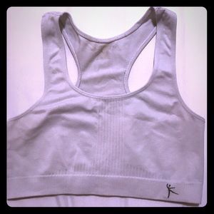 M Danskin White Sports Bra