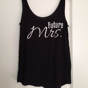 Future MRS tank for brides to be