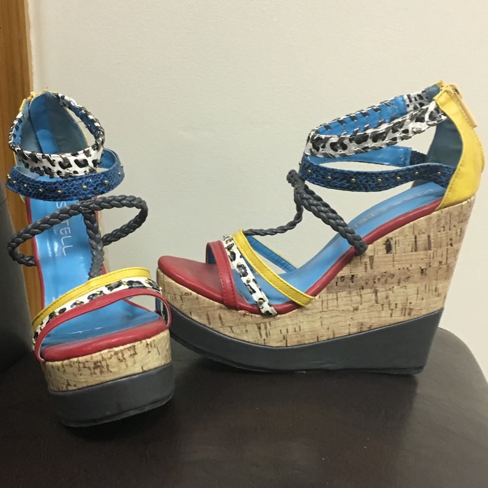 Colorful Platform high heels !