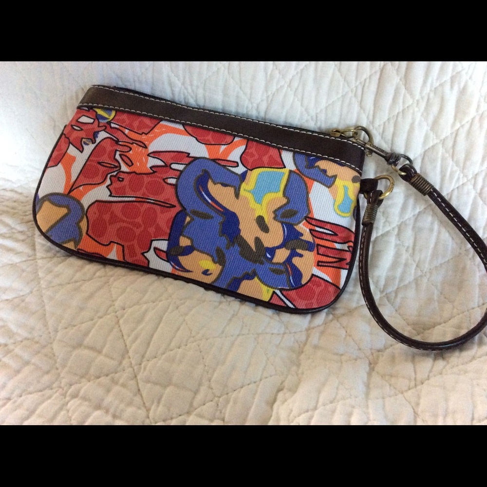 Coach wristlet