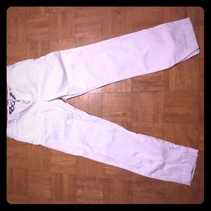 Brooks Brothers Milano 1818 white trousers