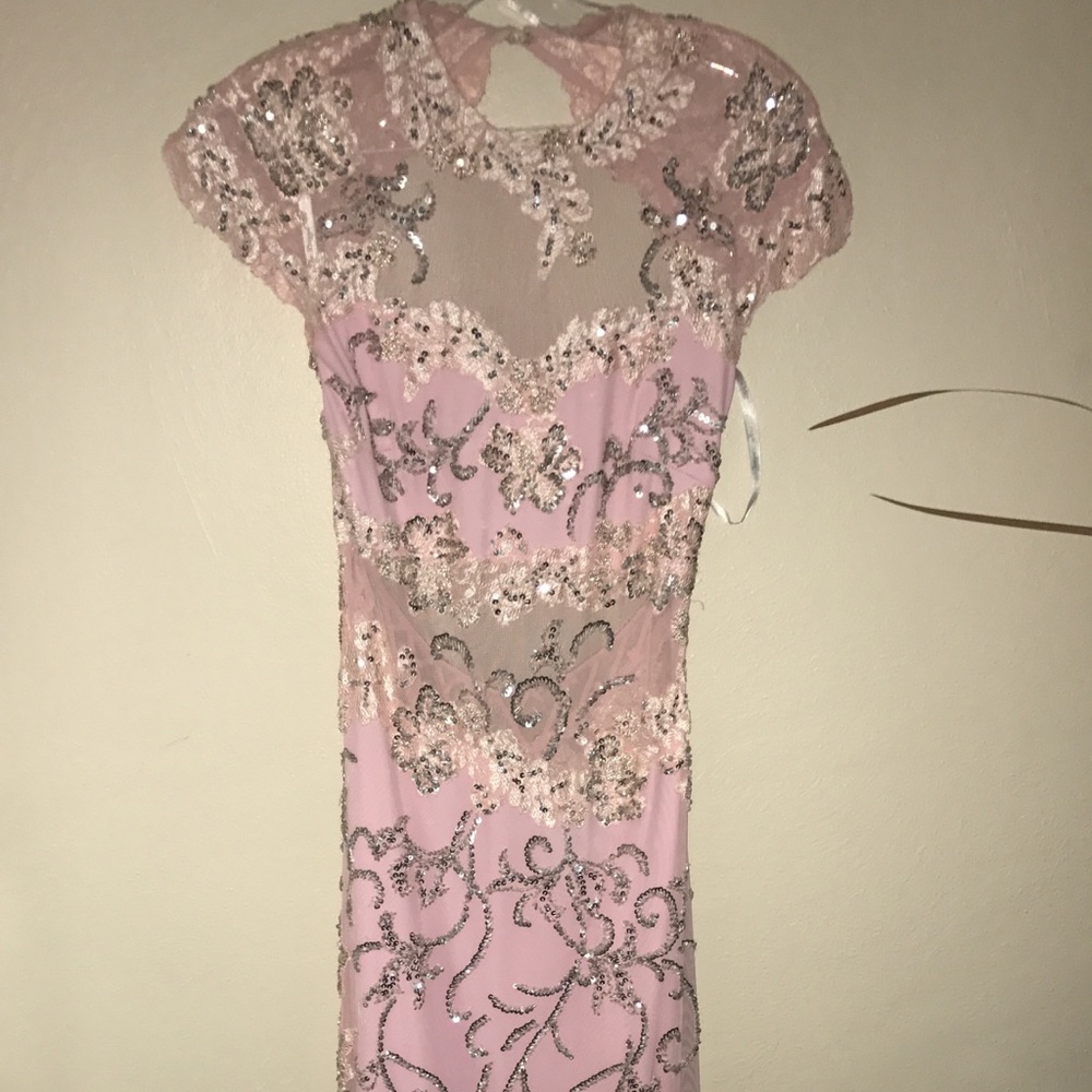 Light Pink Prom Dress - Size 4