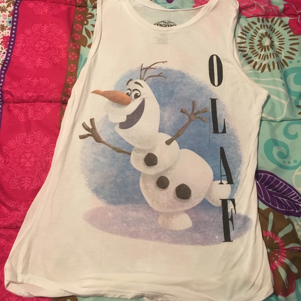 Olaf Frozen Tank Top Juniors