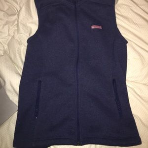 Blue vineyard vine vest