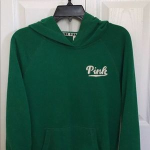Dark green PINK hoodie