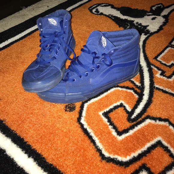 Vans Other - FLASH SALE! 20 for these blue sk8 hi vans