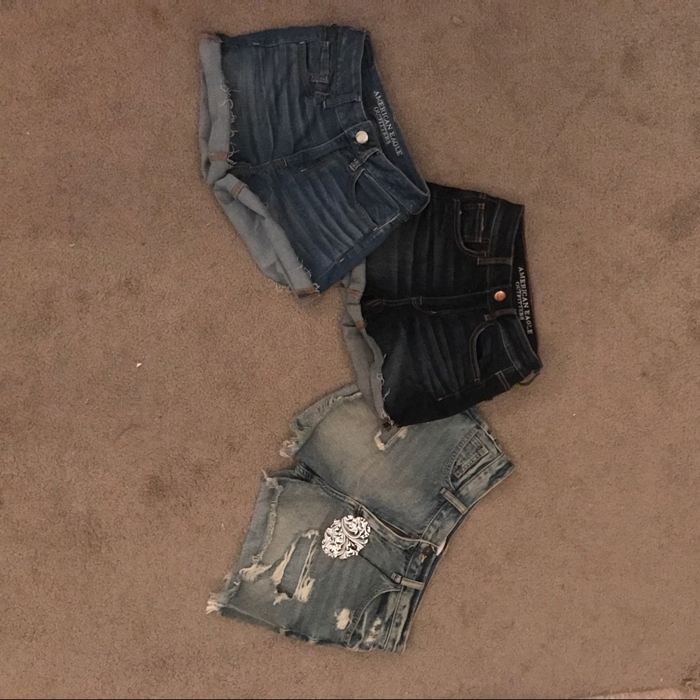 Jean shorts lot