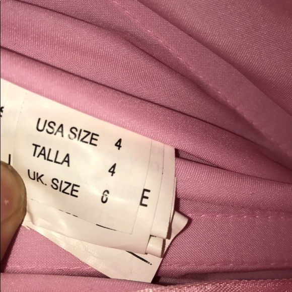 Light Pink Prom Dress - Size 4 - Picture 7 of 8