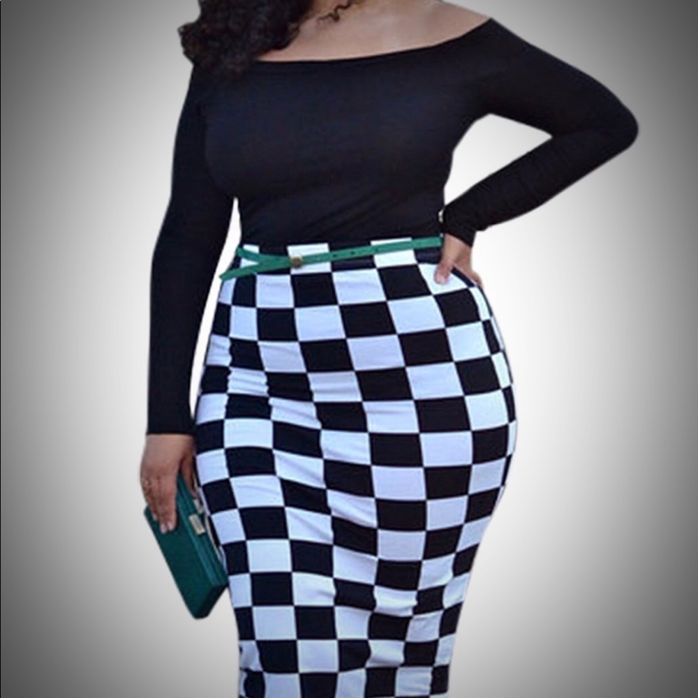 Knee length dress