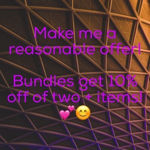OFFER AND BUNDLE ! ⭐️✨🌟✨⭐️
