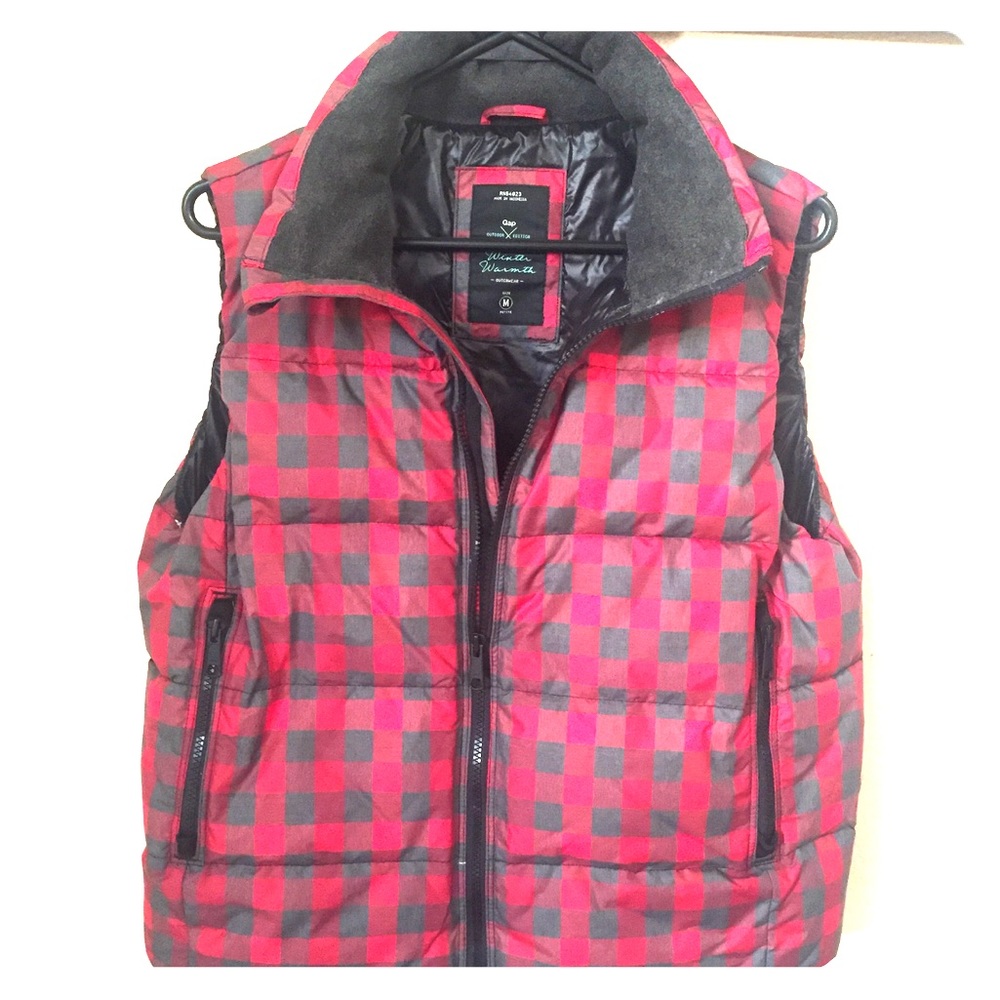 Buffalo Plaid Puffy Vest