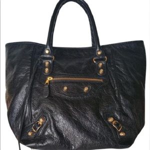 *SOLD* BALENCIAGA Agneau Sunday total in BLACK