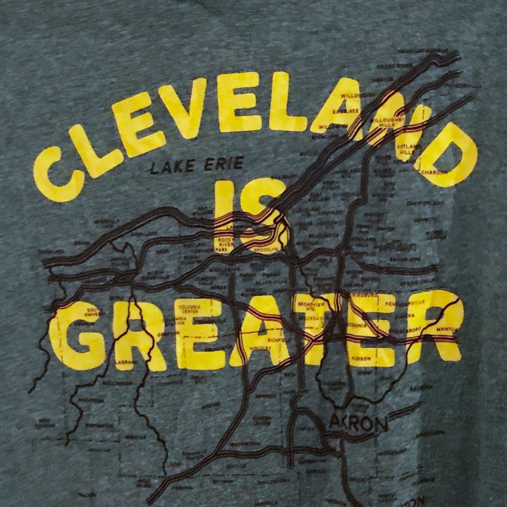 Cleveland is Greater Women's Tee Shirt - M - Ohio