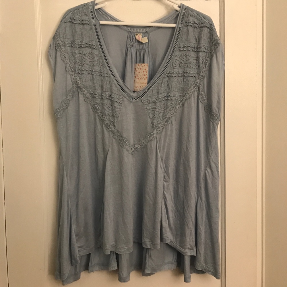 NWT free people lacy top