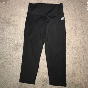 Adidas crop leggings