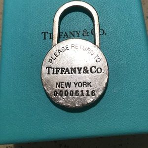 Tiffany & Co. Padlock Please Return to Tiffany